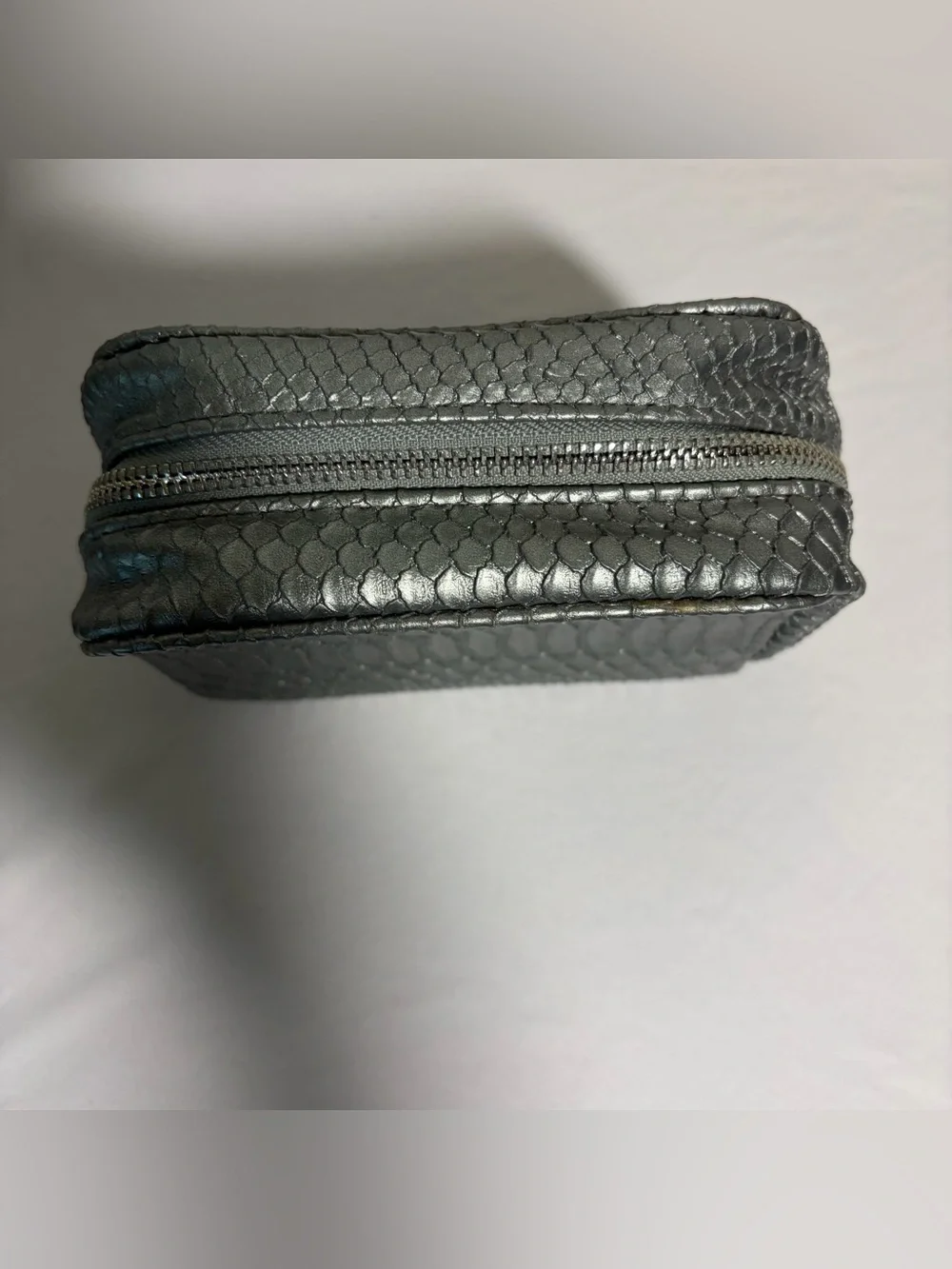 Trish McEvoy Gunmetal Reptile Cosmetic Planner